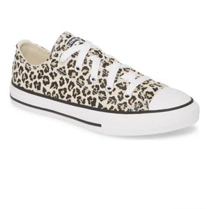 Leopard Print Converse